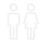 1+1 - Each patient may come with one companion.